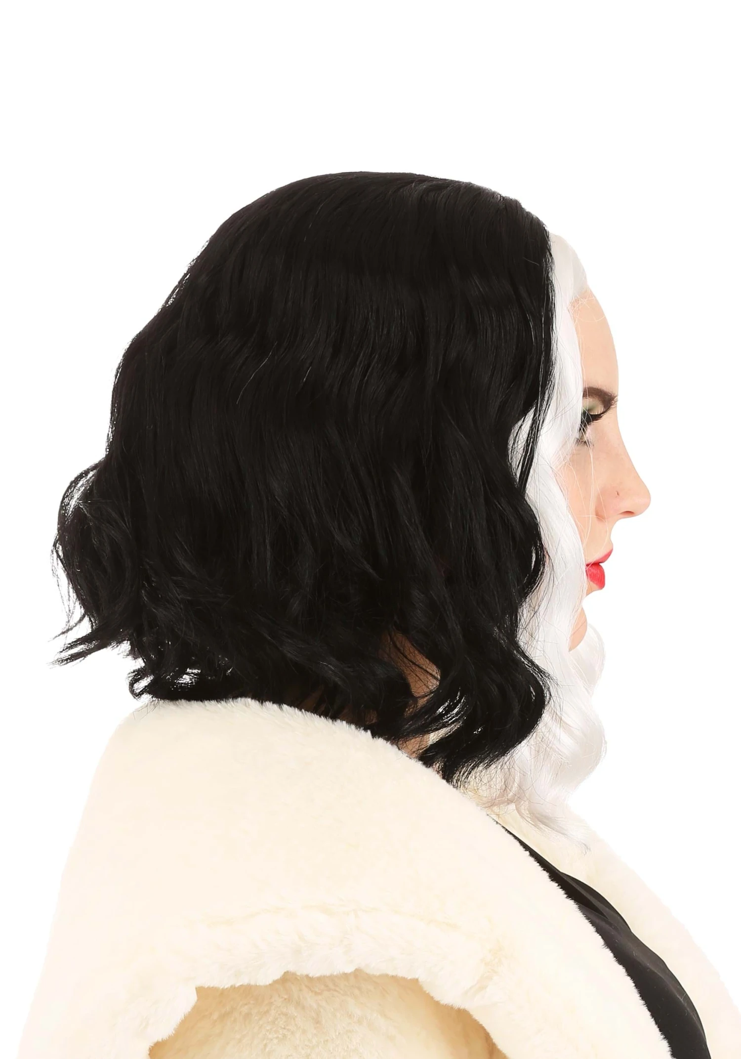 Trendy Cruella De Vil Wig For Women From Disney's 101 Dalmatians 3 Trendy Cruella De Vil Wig For Women From Disney's 101 Dalmatians - Image 3