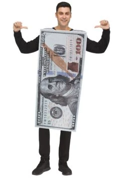 Fun World Adult 100 Dollar Bill Costume