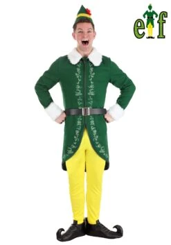Adult Authentic Buddy The Elf Costume -Halloween Costumes Shop adult authentic buddy the elf outfit alt 7