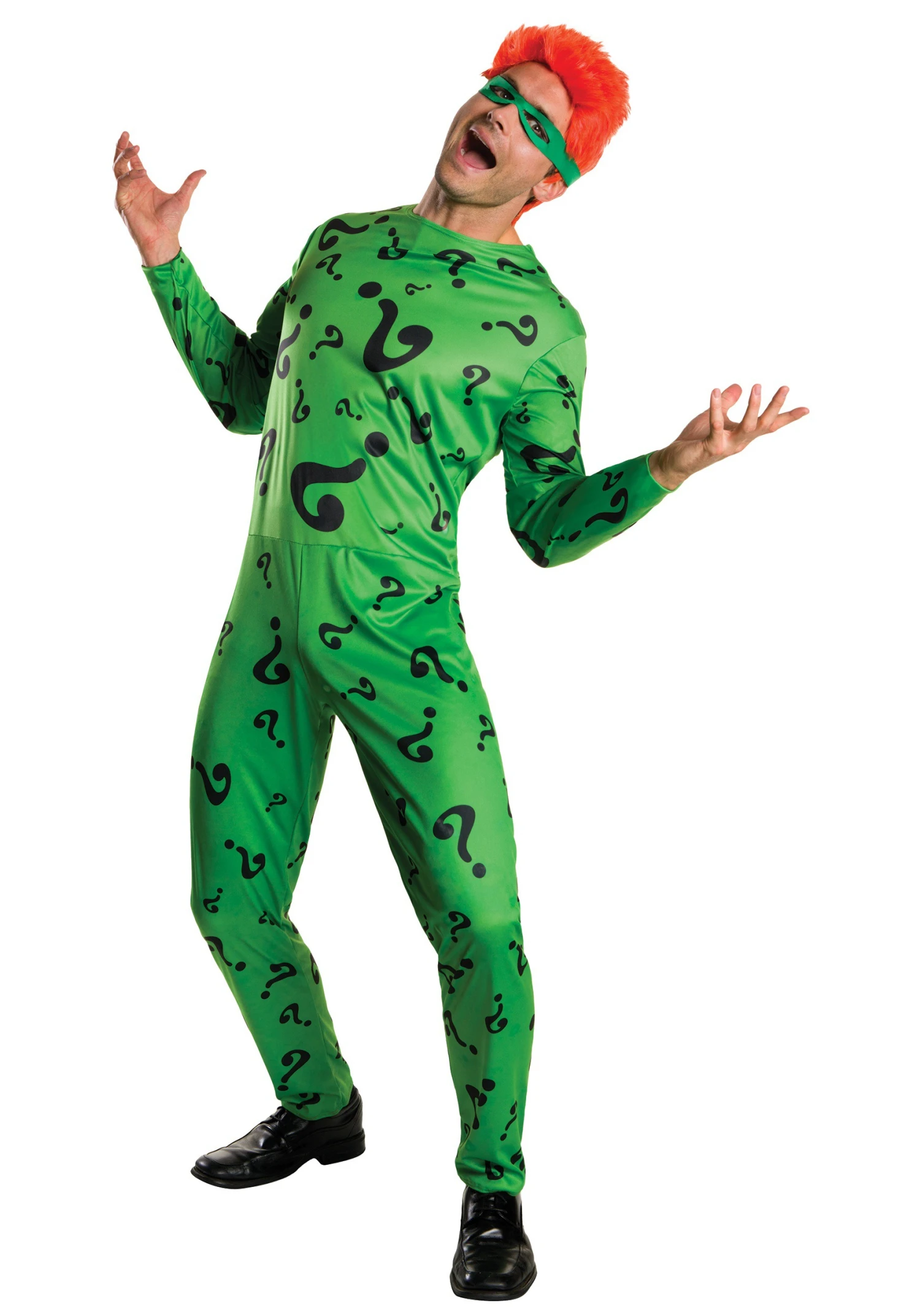 Adult The Riddler Men's Costume 1 Adult The Riddler Men's Costume