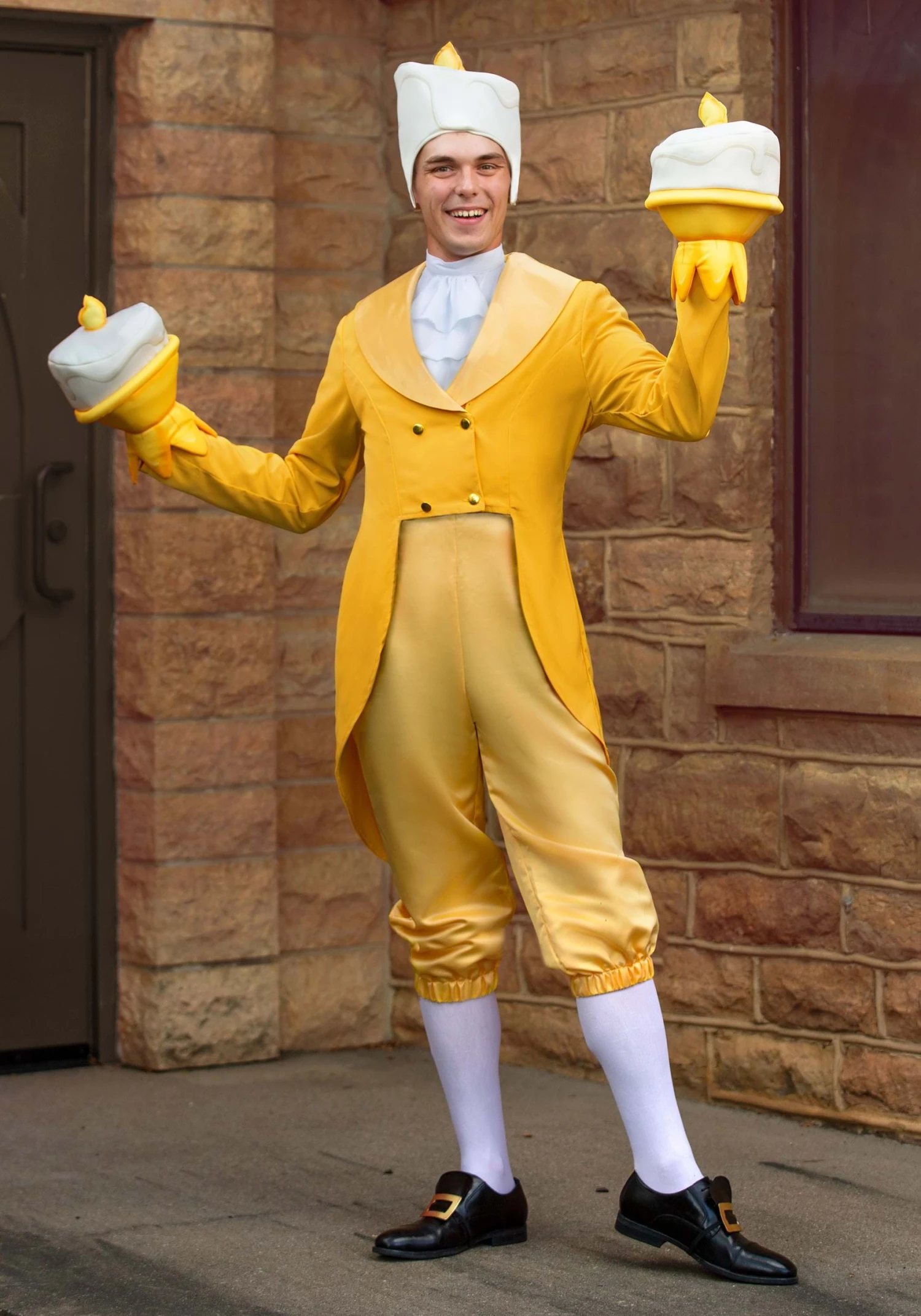 Lumiere Costume For Men From Disney's Beauty And The Beast 2 Lumiere Costume For Men From Disney's Beauty And The Beast - Image 2