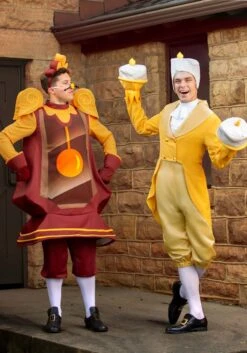 Lumiere Costume For Men From Disney's Beauty And The Beast 13 Lumiere Costume For Men From Disney's Beauty And The Beast -Halloween Costumes Shop adult beauty and the beast lumiere costume alt 10