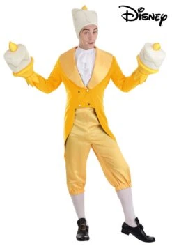 Lumiere Costume For Men From Disney's Beauty And The Beast 14 Lumiere Costume For Men From Disney's Beauty And The Beast -Halloween Costumes Shop adult beauty and the beast lumiere costume alt 8