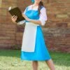 Disguise Beauty And The Beast Belle Blue Costume Dress For Adults