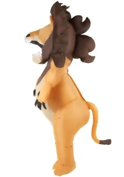 Big Mouth Lion Adult Inflatable Costume -Halloween Costumes Shop adult big mouth lion inflatable costume alt 2