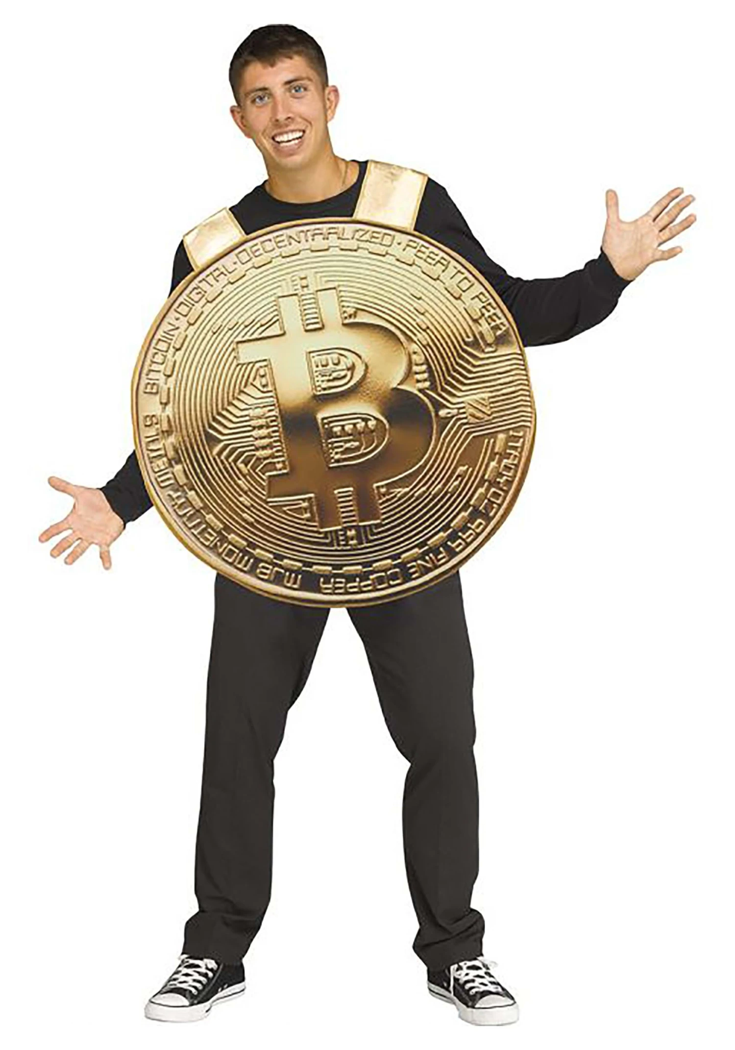 Fun World Bitcoin Costume For Adults 1 Fun World Bitcoin Costume For Adults