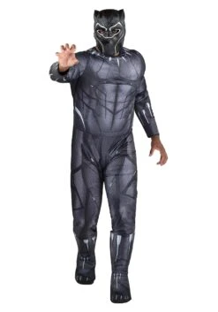 JAZWARES Black Panther Qualux Costume For Men 12 JAZWARES Black Panther Qualux Costume For Men -Halloween Costumes Shop adult black panther qualux costume alt 2