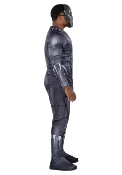 JAZWARES Black Panther Qualux Costume For Men 17 JAZWARES Black Panther Qualux Costume For Men -Halloween Costumes Shop adult black panther qualux costume alt 7