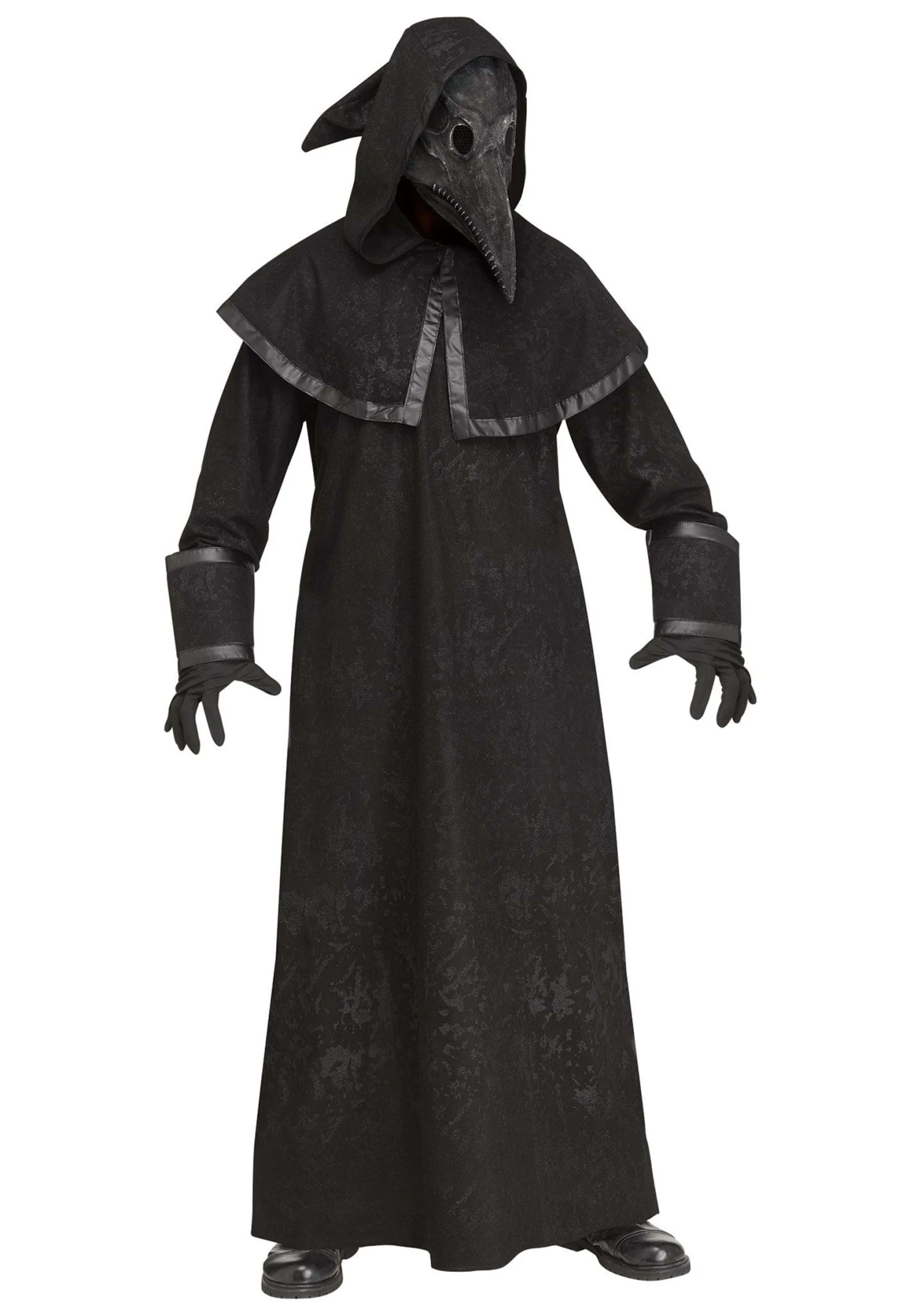 Fun World Black Plague Doctor Costume For Adults 1 Fun World Black Plague Doctor Costume For Adults