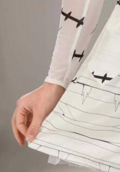 Bride Of Frankenstein Costume Dress For Women -Halloween Costumes Shop adult bride of frankenstein costume dress alt 3