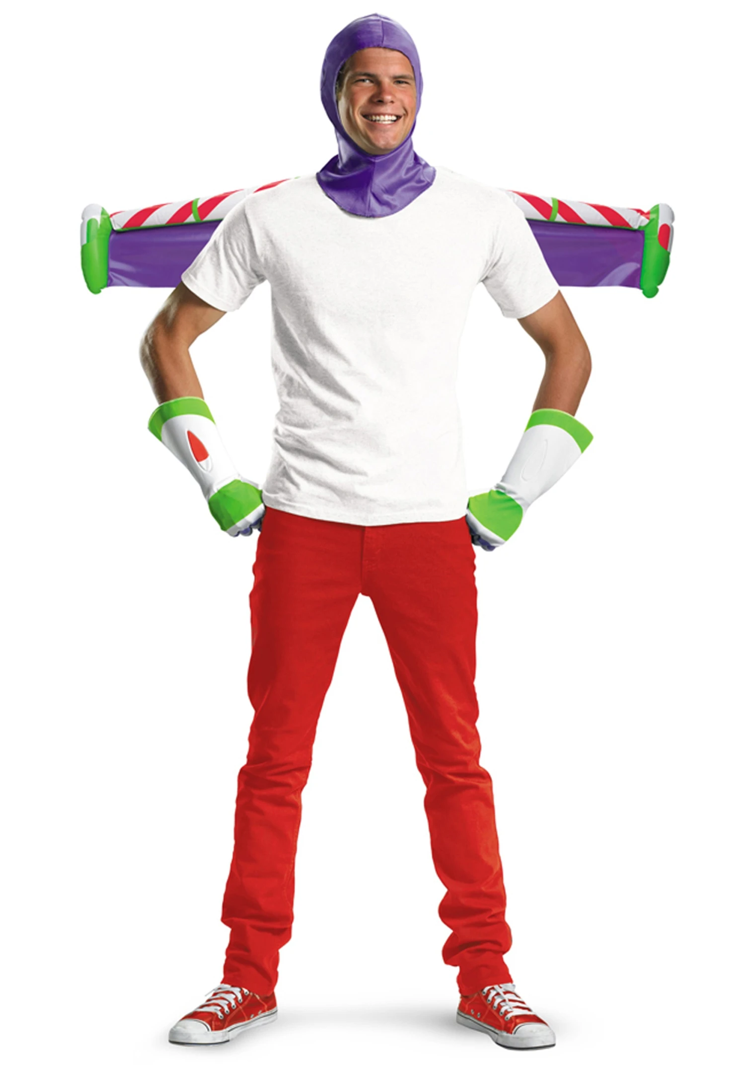 Disguise Buzz Lightyear Costume Kit For Adults 1 Disguise Buzz Lightyear Costume Kit For Adults