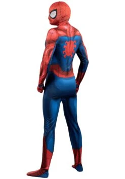 JAZWARES Classic Spider-Man Zentai Costume For Adults -Halloween Costumes Shop adult classic spiderman zentai costume alt 2