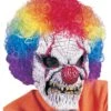Fun World Clown Mask With Wig