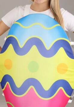Colorful Easter Egg Adult Costume -Halloween Costumes Shop adult colorful easter egg costume alt 2