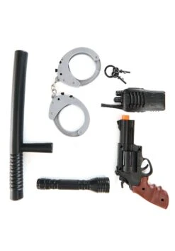 Adult Cop Costume Belt Accessory Set -Halloween Costumes Shop adult cop costume belt alt 2