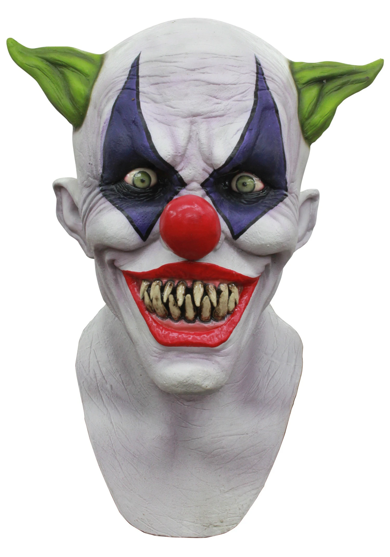 Creepy Giggles Clown Mask For Adults 1 Creepy Giggles Clown Mask For Adults