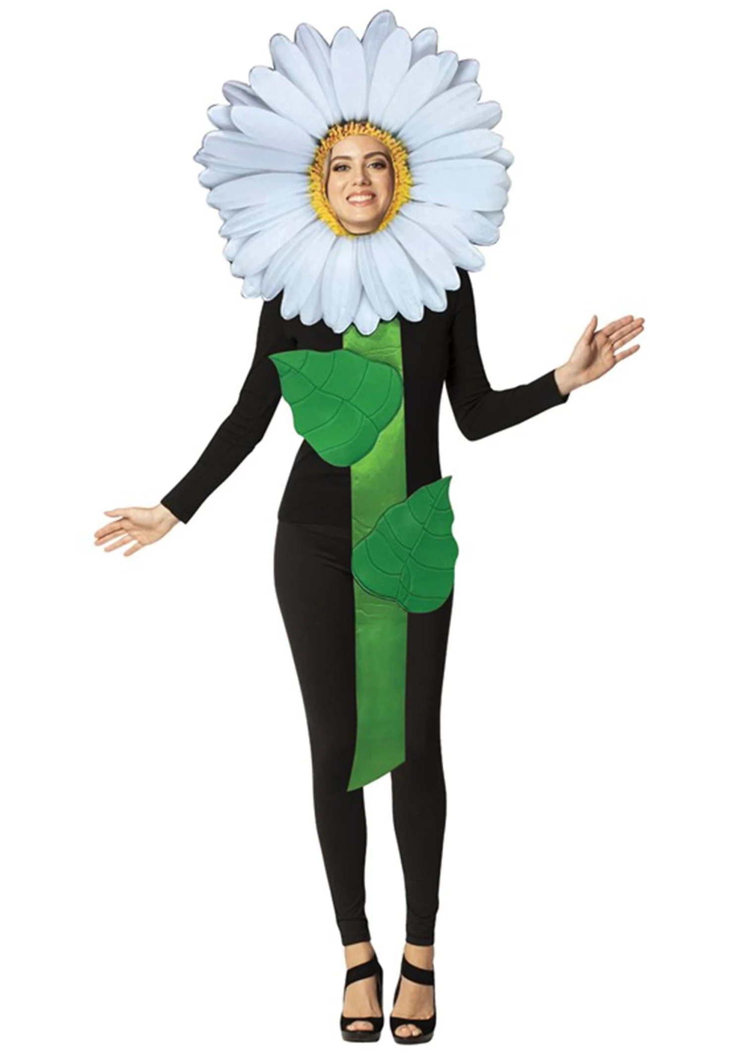 Adult White Daisy Costume 1 Adult White Daisy Costume
