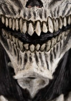 Deathkeeper White Mask For Adults 12 Deathkeeper White Mask For Adults -Halloween Costumes Shop adult deathkeeper white mask alt 5