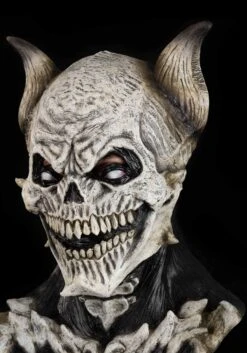 Deathkeeper White Mask For Adults 13 Deathkeeper White Mask For Adults -Halloween Costumes Shop adult deathkeeper white mask alt 6