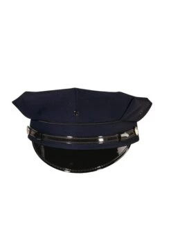 Rothco Deluxe 8 Point Navy Blue Police Costume Hat For Adults