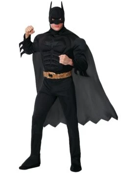 Deluxe Dark Knight Batman Costume For Adults