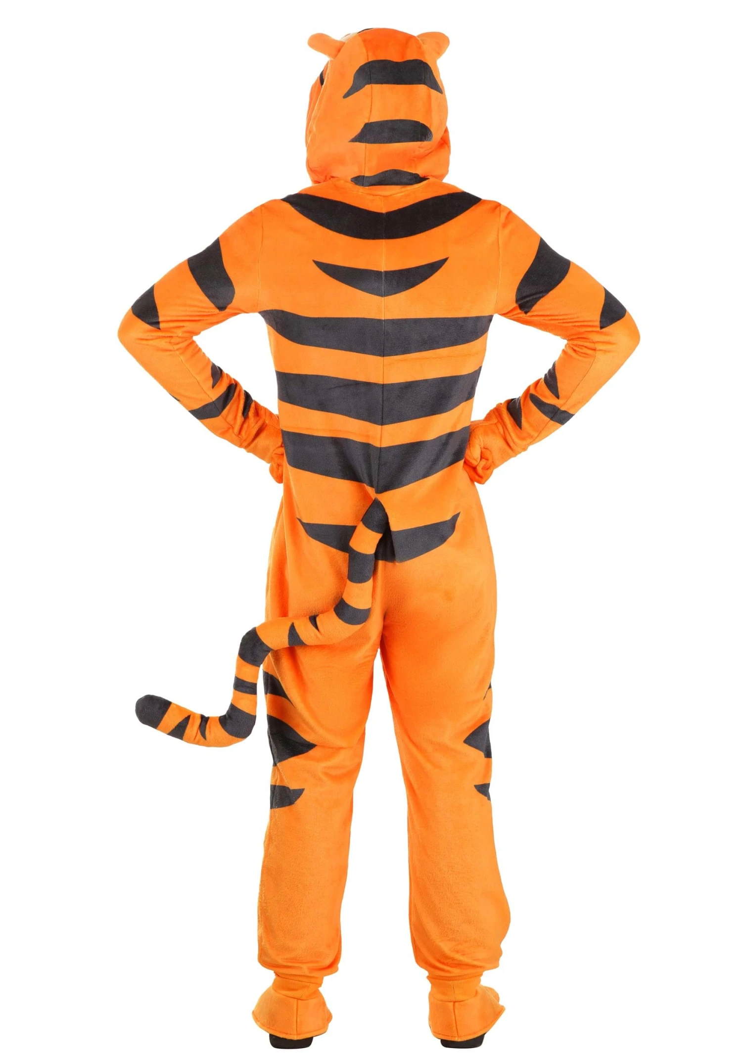 Adult Deluxe Disney Winnie The Pooh Tigger Costume 2 Adult Deluxe Disney Winnie The Pooh Tigger Costume - Image 2