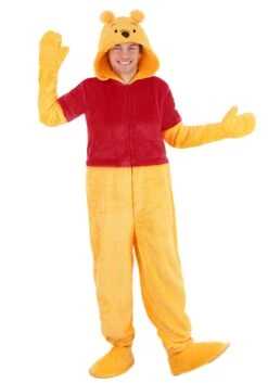 Deluxe Disney Winnie The Pooh Costume For Adults 14 Deluxe Disney Winnie The Pooh Costume For Adults -Halloween Costumes Shop adult deluxe disney winnie the pooh costume alt 6