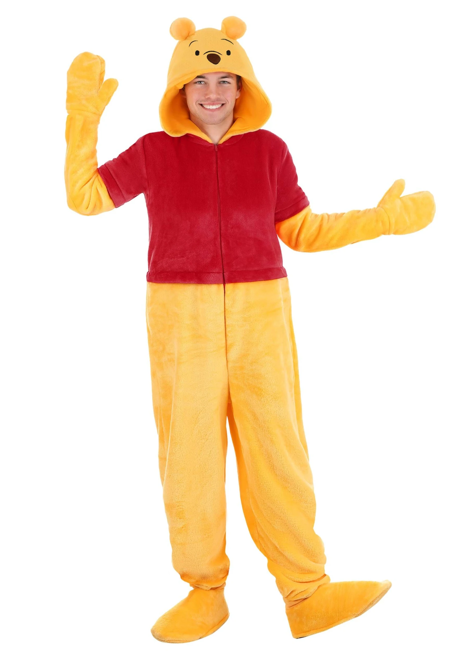 Deluxe Disney Winnie The Pooh Costume For Adults 7 Deluxe Disney Winnie The Pooh Costume For Adults - Image 7