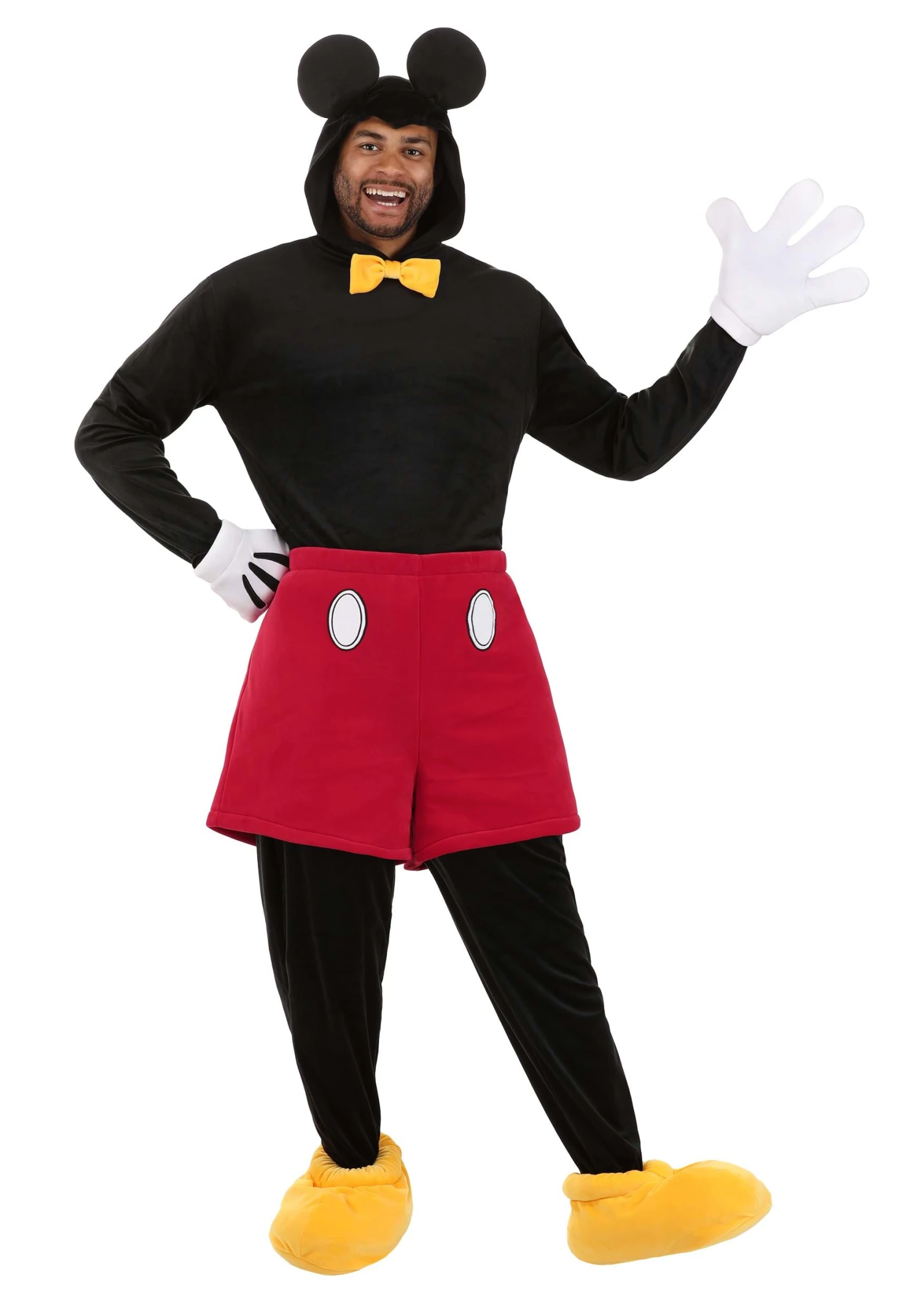 Deluxe Mickey Mouse Disney Costume For Adults 14 Deluxe Mickey Mouse Disney Costume For Adults - Image 14