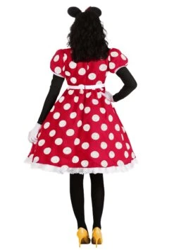 Disney Deluxe Minnie Mouse Adult Costume 11 Disney Deluxe Minnie Mouse Adult Costume -Halloween Costumes Shop adult deluxe minnie mouse costume alt 3