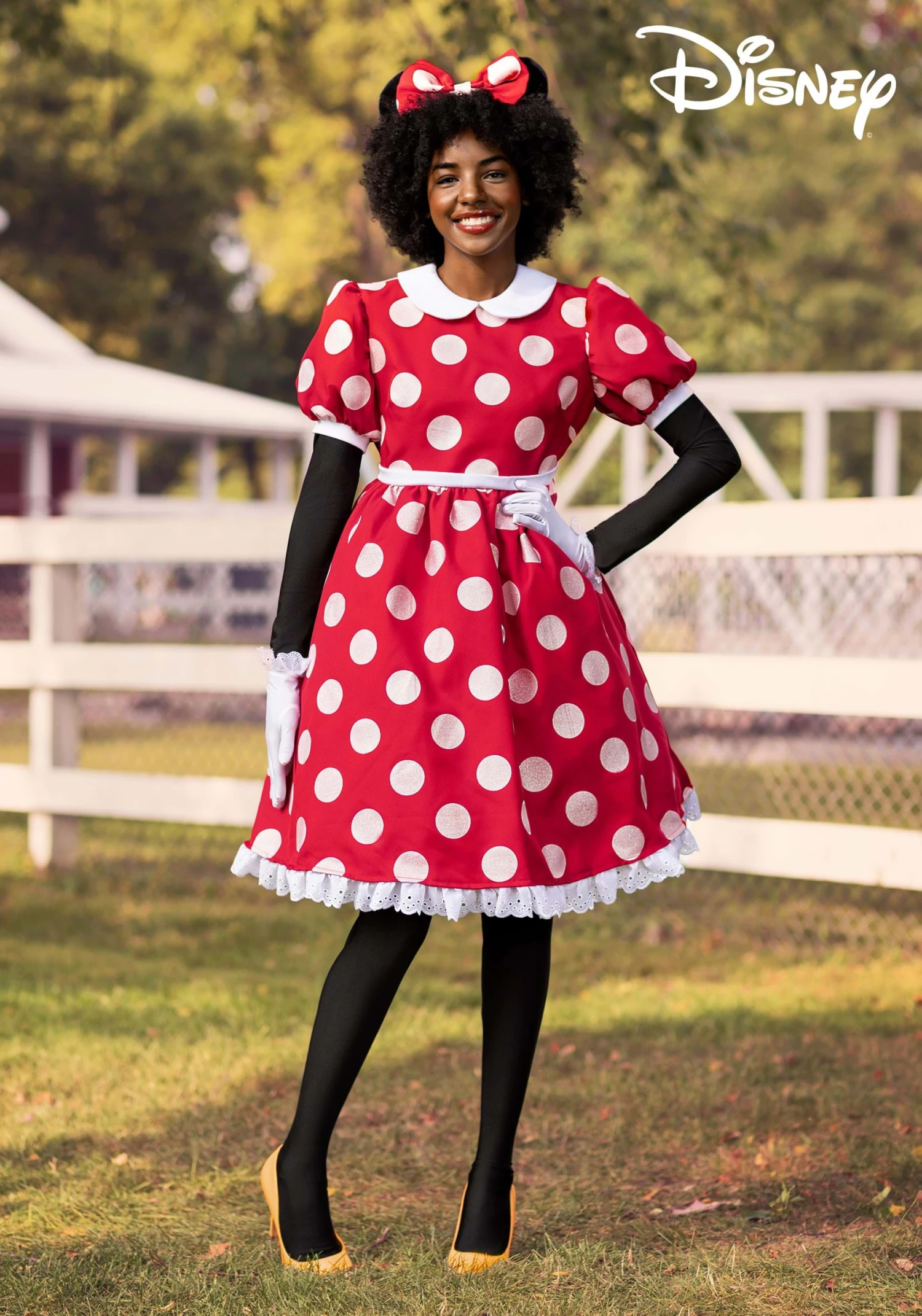 Disney Deluxe Minnie Mouse Adult Costume 1 Disney Deluxe Minnie Mouse Adult Costume