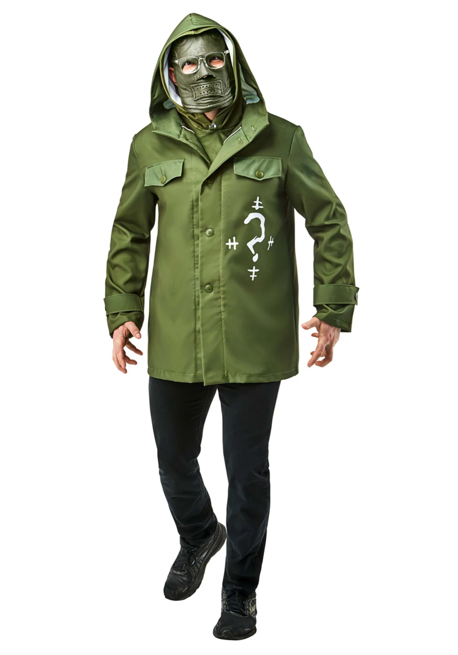 Adult The Batman Deluxe The Riddler Costume 1 Adult The Batman Deluxe The Riddler Costume