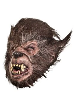 Deluxe Wolfman Mask For Adults