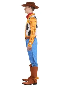 Men's Disney Deluxe Woody Toy Story Costume -Halloween Costumes Shop adult deluxe woody toy story costume alt 12