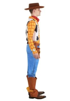 Men's Disney Deluxe Woody Toy Story Costume -Halloween Costumes Shop adult deluxe woody toy story costume alt 13