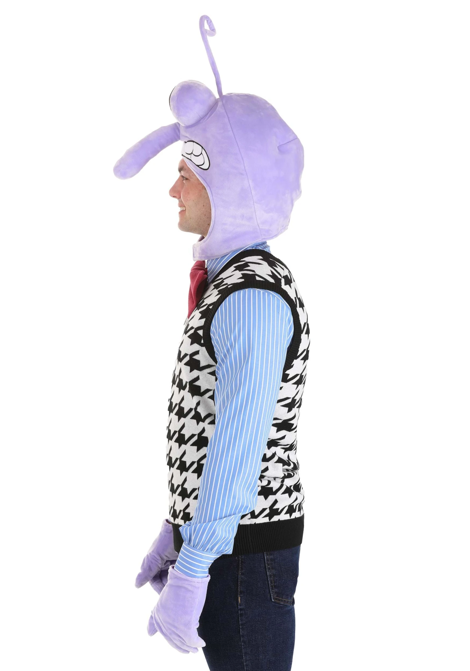 Disney And Pixar Inside Out Fear Costume For Men 3 Disney And Pixar Inside Out Fear Costume For Men - Image 3
