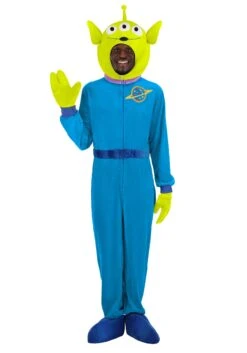 Disney And Pixar Adult Toy Story Alien Costume 8 Disney And Pixar Adult Toy Story Alien Costume -Halloween Costumes Shop adult disney and pixar toy story alien costume alt 3