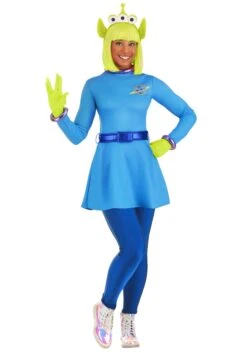 Disney And Pixar Toy Story Alien Costume Dress For Women -Halloween Costumes Shop adult disney and pixar toy story alien costume dre alt 4