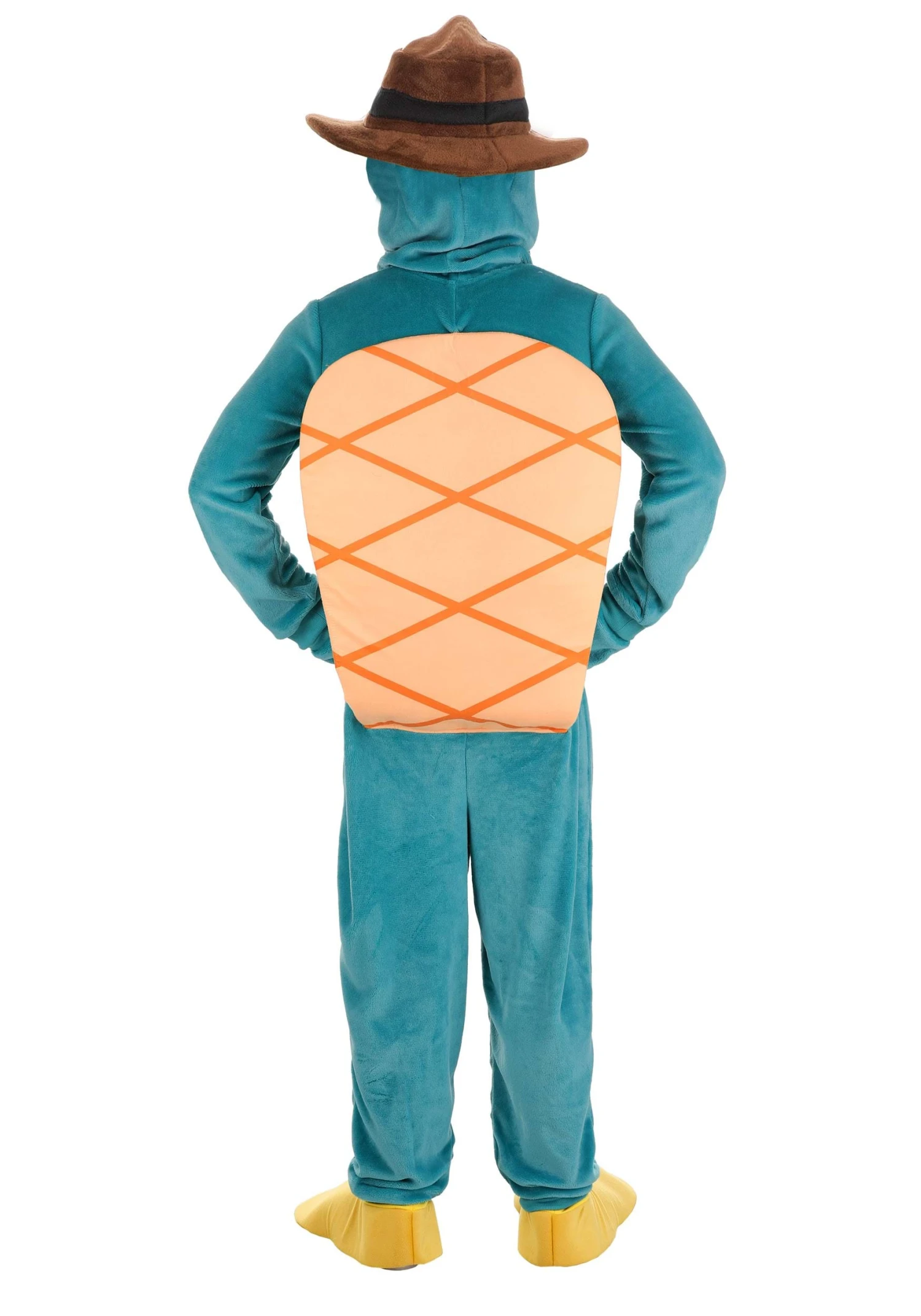 Adult Disney Phineas And Ferb Perry The Platypus Costume 3 Adult Disney Phineas And Ferb Perry The Platypus Costume - Image 3