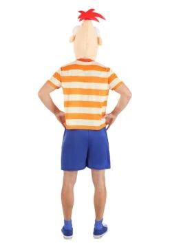 Adult Phineas Disney Phineas & Ferb Phineas Costume -Halloween Costumes Shop adult disney phineas costume alt 4