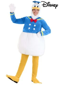 Disney Donald Duck Costume For Adults 8 Disney Donald Duck Costume For Adults -Halloween Costumes Shop adult donald duck costume alt 2