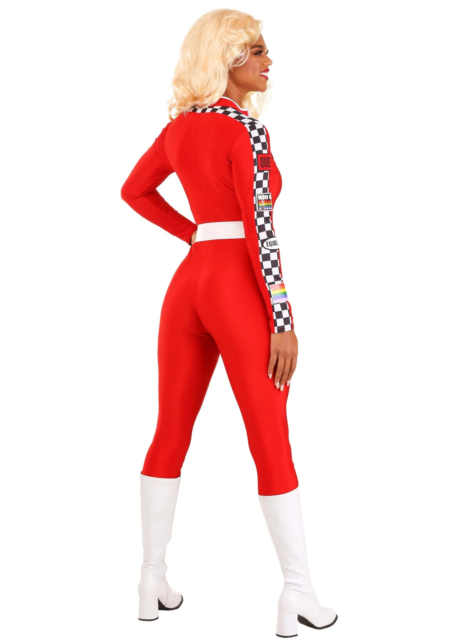 Drag Racer Costume For Adults 2 Drag Racer Costume For Adults - Image 2