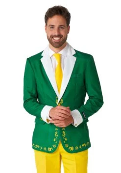 Opposuits Men's Elf Suitmeister Suit 9 Opposuits Men's Elf Suitmeister Suit -Halloween Costumes Shop adult elf suitmeister suit alt 2
