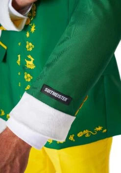 Opposuits Men's Elf Suitmeister Suit 12 Opposuits Men's Elf Suitmeister Suit -Halloween Costumes Shop adult elf suitmeister suit alt 5