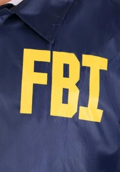 Plus Size Adult FBI Costume Jacket 10 Plus Size Adult FBI Costume Jacket -Halloween Costumes Shop adult fbi costume alt 4