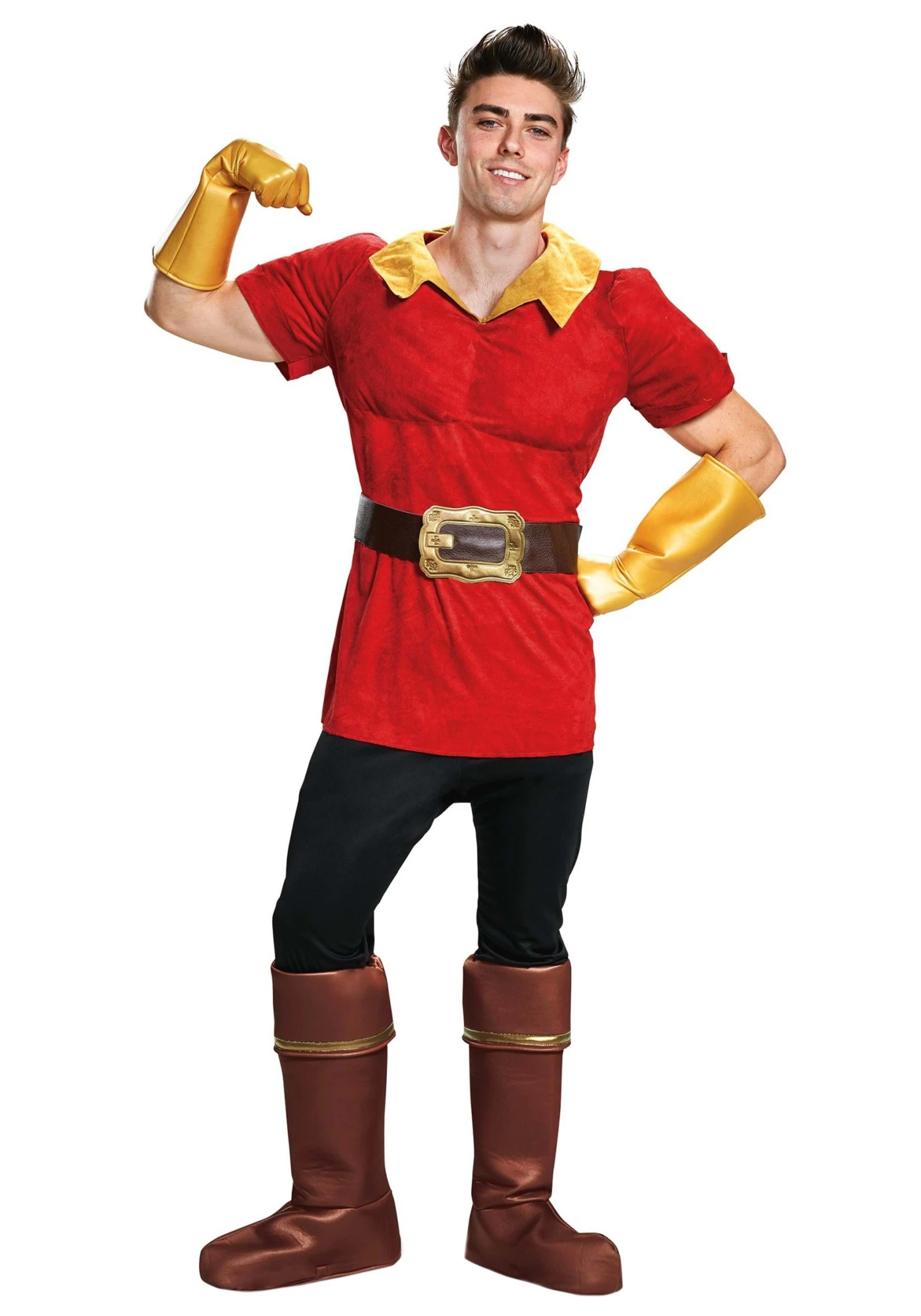 Disney Beauty And The Beast Men's Gaston Costume 3 Disney Beauty And The Beast Men's Gaston Costume - Image 3