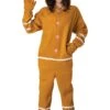 Adult Gingerbread Cookie Jumpsuit