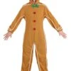 Adult Gingerbread Man Onesie Costume