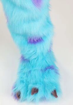 Hooded Disney Monsters Inc Sulley Costume For Adults -Halloween Costumes Shop adult hooded monsters inc sulley costume alt 6