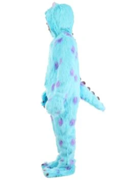 Hooded Disney Monsters Inc Sulley Costume For Adults -Halloween Costumes Shop adult hooded monsters inc sulley costume alt 7